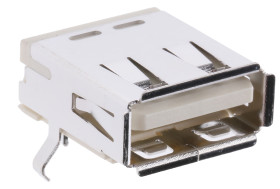 Złącze USB A Przewlekany Żeński ,1-portowe