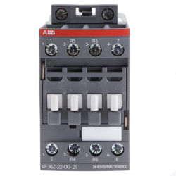 Stycznik 24 V AC/DC ABB styki: 4 18,5 kW 55 A 2NO + 2NC Śruba 1SBL296501R2100 AF38Z-22-00-21