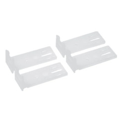 Uchwyt do rozdzielnic Golf, plastikowy, biały VZ786N