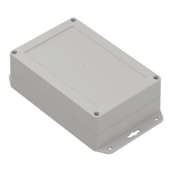 ZP180.120.60SUJp-IP67 TM PC - Obudowa hermetyczna ZP180.120.60 jasny dół z uszami - bezbarwna góra z uszczelką zalewaną i tulejk