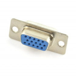 Gniazdo D-SUB DE-15F na przewód