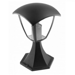 Opr. ogrod. MARINA-PS E27 IP54 słupek 29cm czar