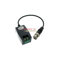 Transformator Video BNC na kablu 1szt AHD TVI CVI FullHD