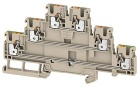 Złączka szynowa przelotowa A3T 2.5 FT-FT-PE /50szt./ 2428530000