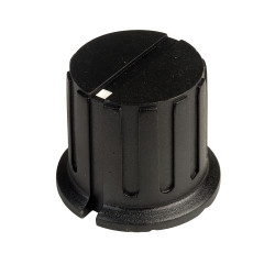 SCI PN-8D (PN-38B) Control Knob 6.4mm Shaft - Matt Black - 24.0mm