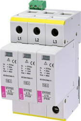 Ogranicznik przepięć typ T2 (C) ETITEC C T2 275/20 3+0 RC do instalacji mieszkaniowych TN-C 002440400