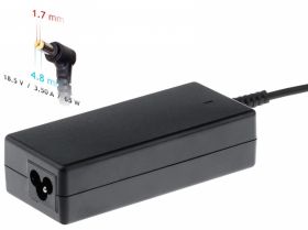 Zasilacz do notebooka HP 18.5V/3.50A 65W 4.8x1.7