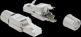 86477 RJ45 plug Cat.6A STP toolfree