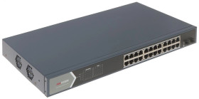 Switch PoE 24-portowy 1Gbps + 2x SFP (zarządzalny) DS-3E1526P-SI