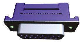 Złącze D-Sub 15-pinowe Żeński Proste Montaż na kablu raster 2.77mm Złoto