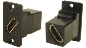 Złacze przelotowe Kątowe Przepust Żeńskie do żeńskiego 1-pinowe RS PRO