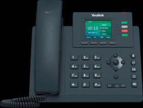 SIP-T33G VoIP corded telephone, black