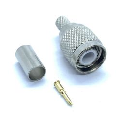 Złącze TNC M wtyk zaciskany na kabel H155.