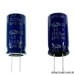 SD1H108M12025PL100 SD Electrolyt 1000uF 50V RADIAL SAMWHA