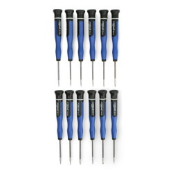Zestaw śrubokrętów precyzyjnych Xtreme - 12 elementów