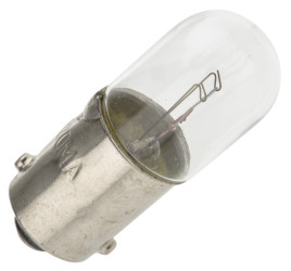 Oświetlenie wskaźnika 24 V 3 W BA9s bezbarwna 10.7 lm RS PRO rozmiar T10