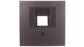 Berker/B.1/B.3/B.7 Glas Płytka Czołowa Pojedyncza Do Gniazda Przyłączeniowego...