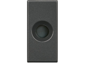 AXOLUTE Wyjście kablowe 9 mm 1 modułowe antracyt HS4953 LEGRAND