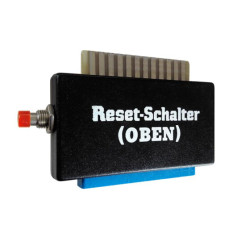 User Port Reset Button C64 - with case
