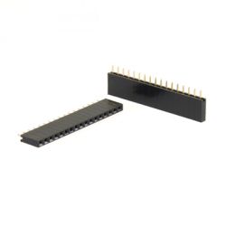 LISTWA JEDNORZĘDOWA PROSTA 17PIN GNIAZDO R-2,54MM RoHS