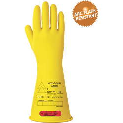 Ansell RIG014Y070 Activ ARMR Gauntlet Natural Rubber Size 7 EN 60903