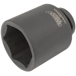 Draper Expert 05089 Expert 62mm 3/4&quot; Sq. Dr. Hi-Torq&#xAE; 6 Point Deep Impact Socket