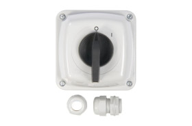 Łącznik krzywkowy 0-1 3P 25A IP44 Łuk 25-13 w obudowie 922505