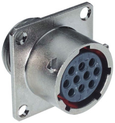 Złącze 32-pinowe Żeński Souriau Sunbank by Eaton Żeński Montaż ścienny MIL-DTL-26482 rozmiar 18