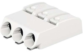 Złączka oświetleniowa WAGO 3 2060 Żeński Blok zacisków do płytki drukowanej Gniazdo