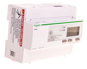 Licznik energii elektrycznej 1/3-fazowy 125A 100-277/173-480V kl.1/B Bacnet MID taryfowy cyfrowy modułowy A9MEM3365