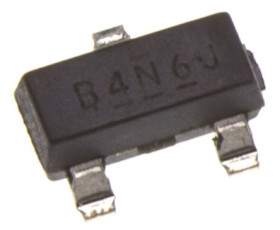 MOSFET N-kanałowy 1,2 A SOT-23 30 V SMD Pojedynczy 540 mW 250 mΩ