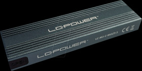 LC-M2-C-MULTI-3 External M.2 SATA/NVMe SSD enclosure, aluminium, USB 3.1