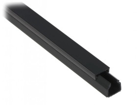 Kanał kablowy samoprzylepne LS-14X14/B-ZK czarny /2m/