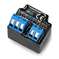 BleBox tempSensorAC v2 - czujnik temperatury WiFi, 230VAC - do 4 sond temperatury