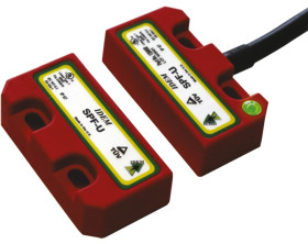 Przełącznik bezpieczeństwa, SPF-RFID-M, 24 V DC, IP67, 50 x 25,5 x 13 mm (popychacz), 50 x 25,5 x 13 mm (przełącznik),