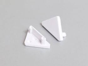 Zaślepki do profilu CABI12 białe - 2 szt.