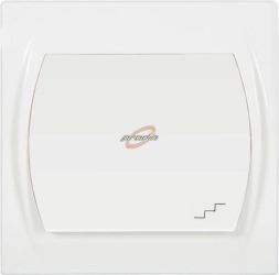Wyłącznik schodowy biały LOGO LWP-3