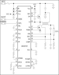 Constant-Frequency, Half-Bridge CCFL Inverter Controller