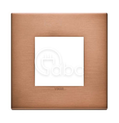 Ramka ozdobna 2M metal szczotkowana miedź, 22642.86