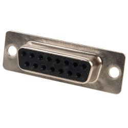 TruConnect 150204 15 Way Solder Lug D Connector Socket