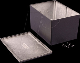 1550WFBK aluminum casing, 1550 W, 171 x 121 x 105 mm, black