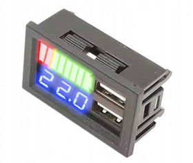 WSKAZNIK NALAD. AKUM.12V 24 I 3S-7S