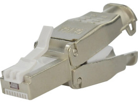 Wtyk beznarzędziowy RJ45 8P8C kat.6A ekranowany FTP STP 10Gb/s PoE++ NEKU