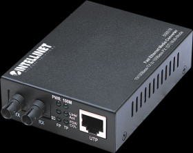 506519 Media Converter, Fast Ethernet, ST, Multimode