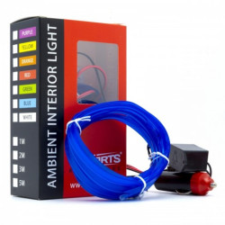 NIEBIESKI SWIATLOWOD LED 3 METRY