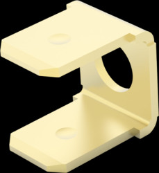 Faston plug, 6.35 x 0.81 mm, uninsulated, angled, 41619