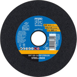 PFERD 61721121 PSF Cutting Disc 125mm steel/stainless steel 25 pcs