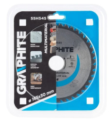 Tarcza do pilarki widiowa 165x30mm 40 zębów uniwersalna 55H545