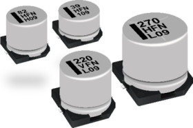 Electrolytic capacitor, 33 µF, 25 V (DC), SMD, Ø 5 mm, EEEFN1E330R