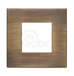 Ramka ozdobna 2M metal antycznie szczotkowany brąz, 22642.87